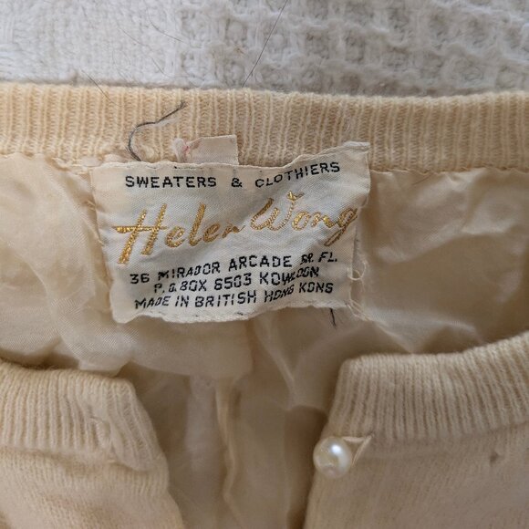 Vintage Helen Wong Beaded Sweater - Small - Picture 5 of 5